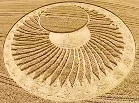 Mistero, a Cervia cerchio nel grano (crop circles) 2015 Cervia - cerchio nel grano 21/06/2015