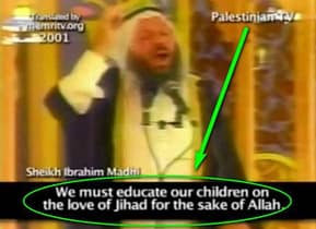 Storia del conflitto Palestina e Israele in 12 minuti, video jihad, odio arabi ebrei
