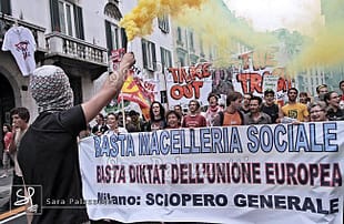 Che fare? democidio in corso Manifestazione di protesta a Milano 06.09.2011