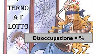 Disoccupazione, una quantità che è come un terno al lotto... tasso disoccupazione