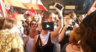 DDL scuola, Mineo (PD) insultato e quasi linciato al corteo di protesta DDL scuola, Mineo isulti quasi linciato