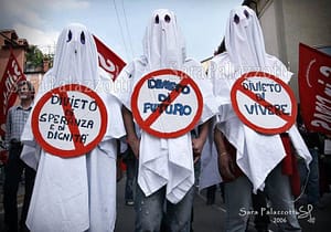 Ucciso dal precariato. "Generazione perduta", disse Mario Monti Precariato istigazione al suicidio