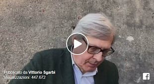 Vittorio Sgarbi dona il vitalizio per i beni artistici italiani Vittorio Sgarbi dona il vitalizio