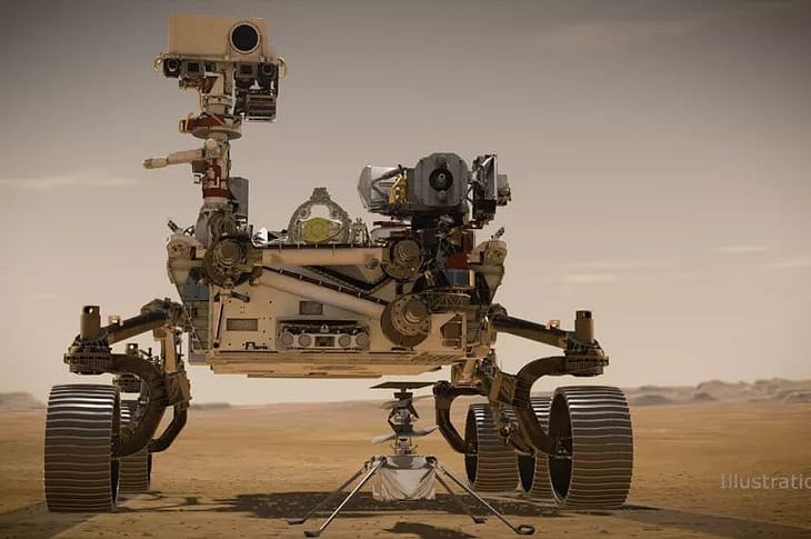 Per mezzo del veicolo Rover Perseverance sono stati raccolti due campioni di roccia sui quali sono presenti tracce di molecole organiche.